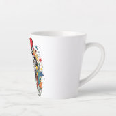 mug avec pitbull souriant (Droite)