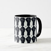 Mug avec poing répétitif (Devant droit)