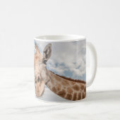 Mug avec portrait de Giraffe. (Devant droit)
