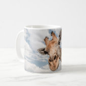 Mug avec portrait de Giraffe. (Devant gauche)