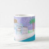 Mug avec scène caribéenne (Centre)