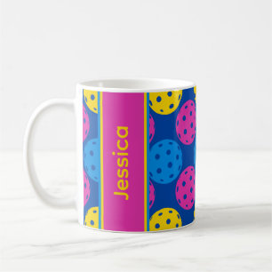 Mug Avec son propre nom The Sip & Smash pickleball