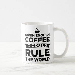 Mug Avec Suffisamment De Café Je Pourrais Diriger Les