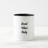 Mug avec titre GoodVibes Only (Centre)
