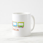 Mug avec train (Devant droit)