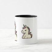 mug avec un design licorne (Centre)