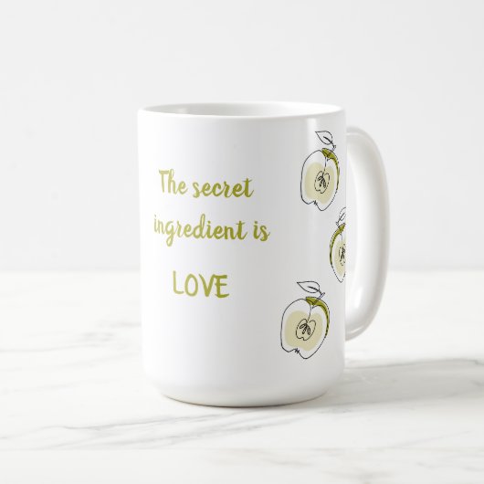 Mug avec un design mignon. (Devant droit)