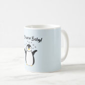 Mug avec un mignon bébé pingouin (Devant droit)