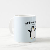 Mug avec un mignon bébé pingouin (Devant gauche)
