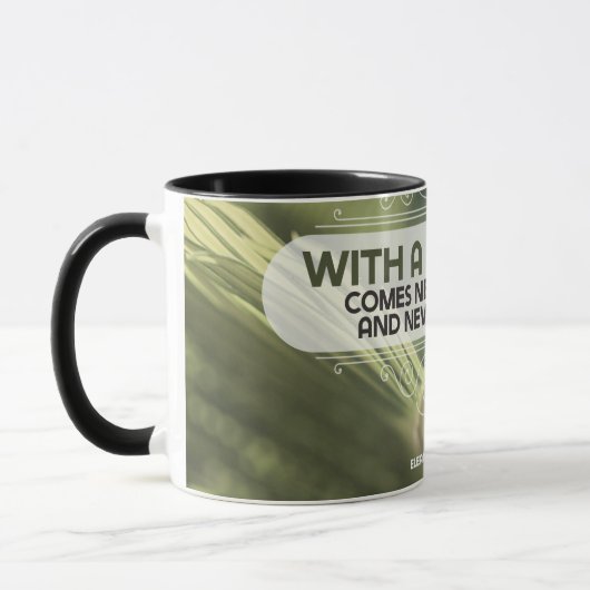 Mug Avec un nouveau jour (Gauche)