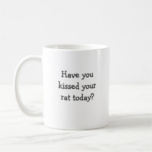 Mug avec un rat mignon