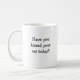 Mug avec un rat mignon