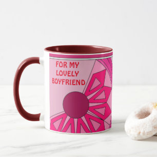 MUG AVEC UNE ART COOL POUR LA FÊTE DES PETITS AMIS