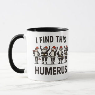 Mug avec une citation drôle du Père Noël