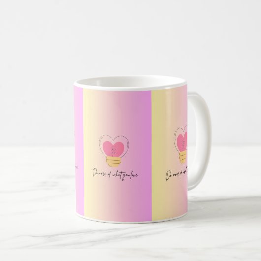 Mug avec une couleur multiombre (Devant droit)