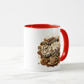 Mug Avec une Coupe de café - Les meilleures histoires (Devant droit)
