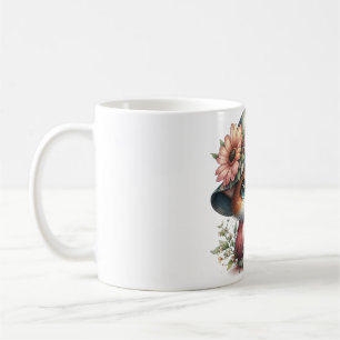 Mug avec une jolie illustration de chat - Pour les