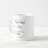 Mug avec versets de la Bible (Devant gauche)