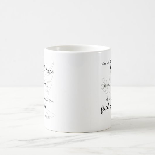 Mug avec versets de la Bible (Centre)