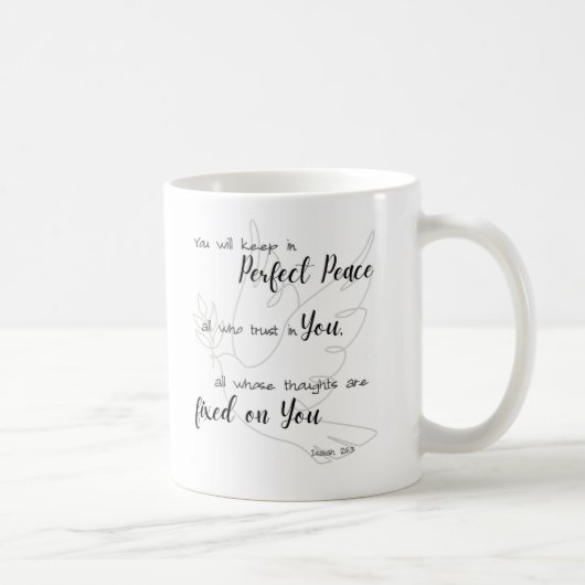 Mug avec versets de la Bible (Droite)