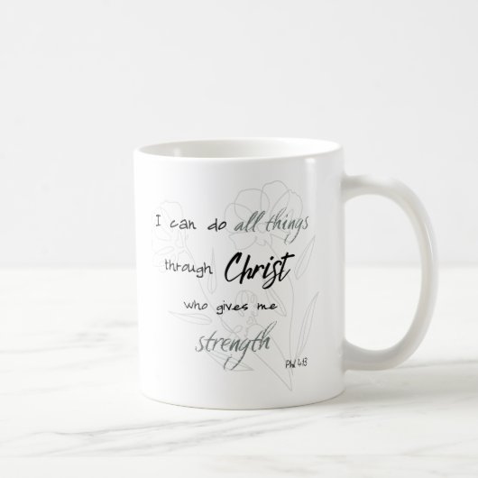 Mug avec versets de la Bible (Droite)