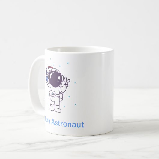 Mug Avenir astronaute (Devant gauche)