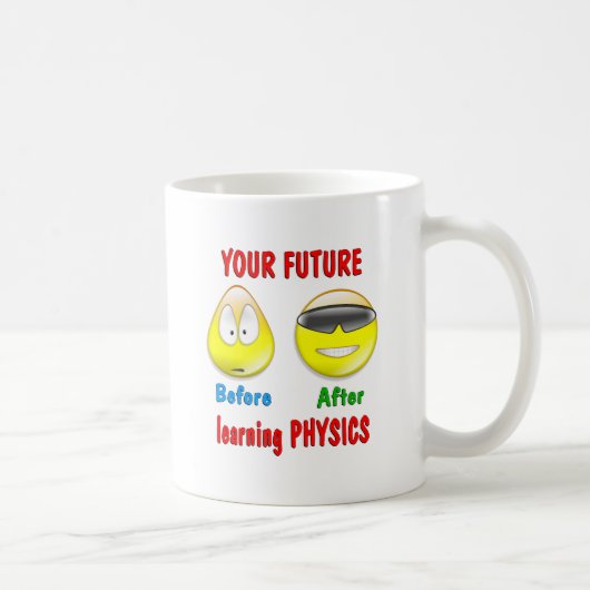 Mug Avenir de physique (Droite)