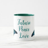 Mug Avenir, Paix, Amour (Centre)