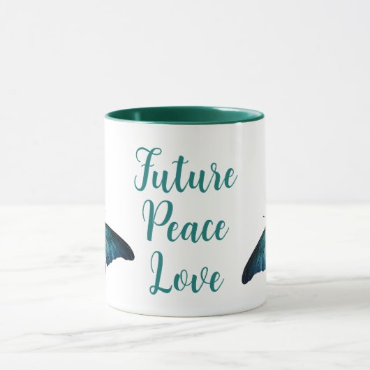 Mug Avenir, Paix, Amour (Centre)
