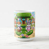 Mug Aventura Kawaii de Pascua – Animalitos Exploradore (Centre)