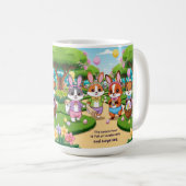 Mug Aventura Kawaii de Pascua – Animalitos Exploradore (Devant droit)