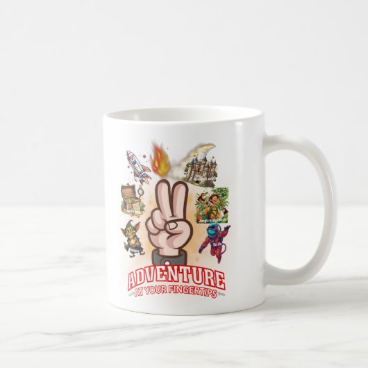 Mug Aventure à vos doigts (Droite)