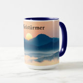 Mug Aventure alpine moderne Gipfelstürmer (Devant droit)