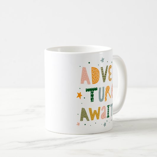Mug Aventure Attend (Devant droit)