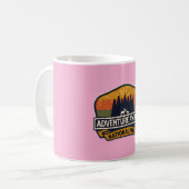 Mug Aventure Attend - Vintage � Esprit d'Aventure (Devant gauche)