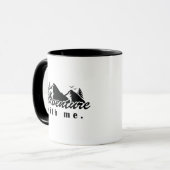 Mug Aventure avec moi (Devant gauche)