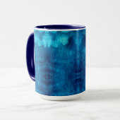 Mug Aventure bleue aztèque (Devant gauche)