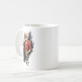 Mug Aventure Chapeau de Paille Aquarelle (Devant gauche)