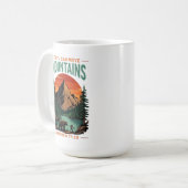 Mug Aventure chrétienne de la foi peut déplacer des mo (Devant gauche)