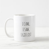 Mug Aventure de camping rustique et drôle Citation hum (Gauche)