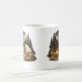 Mug Aventure de camping vintage (Centre)