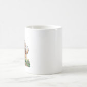 Mug Aventure de chiot Retriever doré de randonnée mign (Centre)