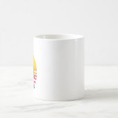 Mug Aventure de l'arbre au coucher du soleil rétro (Centre)