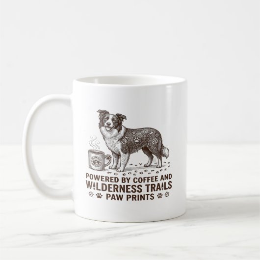 Mug Aventure de maman/papa de chien (Gauche)