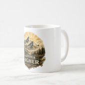 Mug Aventure de montagne plus haute vintage (Devant droit)