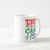 Mug Aventure de Pâques avec lapin - Cette fille peut c (Devant droit)