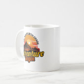 Mug Aventure de quatrième année | Enseignant de 4e ann (Devant gauche)