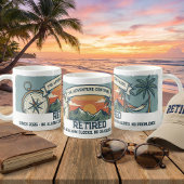 Mug Aventure de retraite vintage rétro