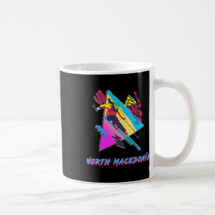 Mug Aventure De Ski Rétro En Macédoine Du Nord Ski Ski
