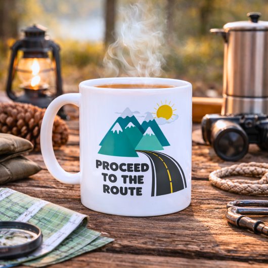 Mug Aventure de voyage amusante